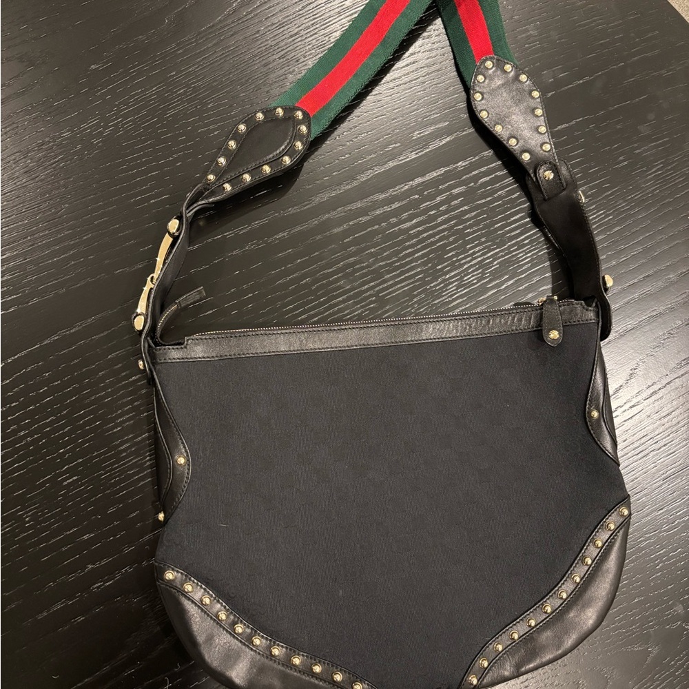 Gucci like new black GG Pelham shoulder bag!